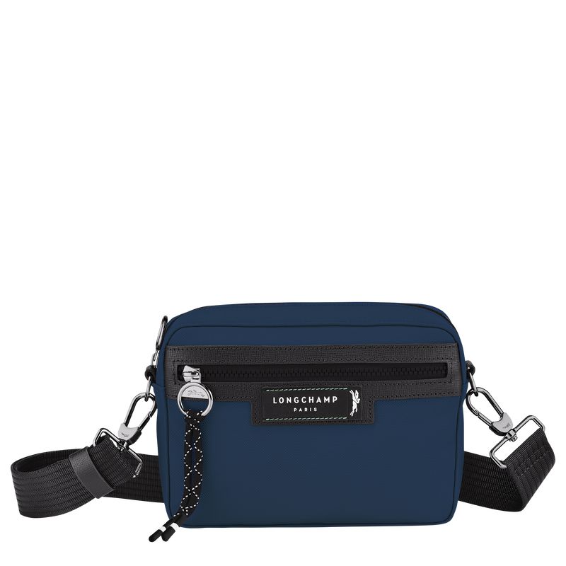 Men Longchamp Le Pliage Energy S Camera Crossbody Bag Navy | Ireland-406NTGCLQ