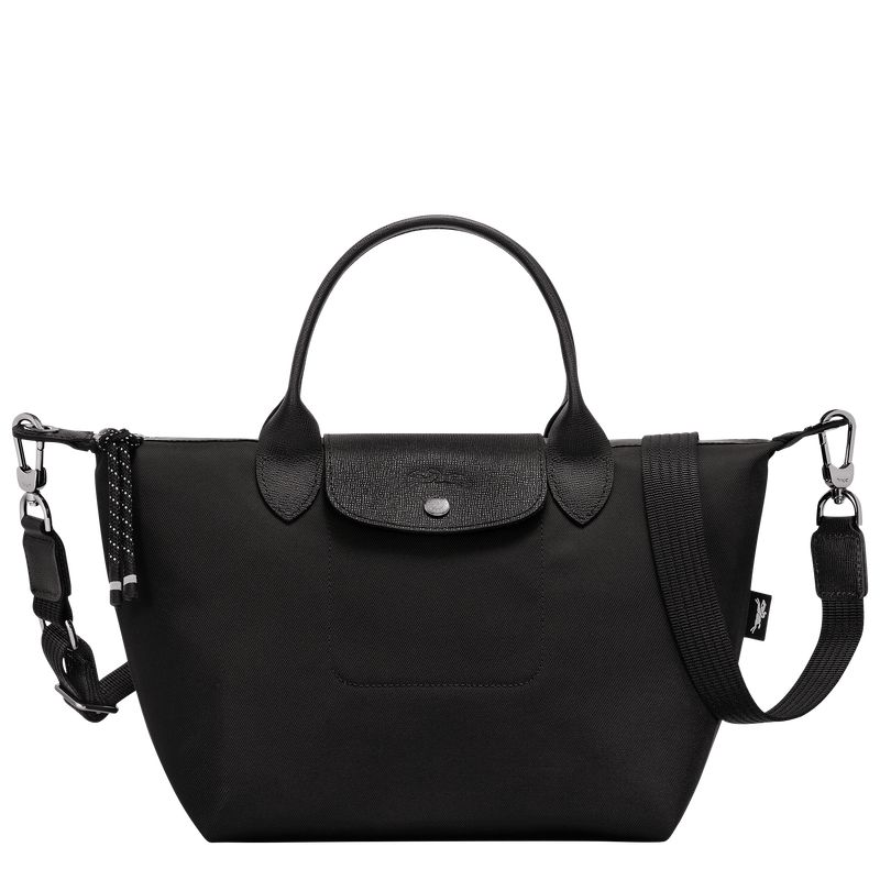 Men Longchamp Le Pliage Energy S Handbag Black | Ireland-187EWSKML