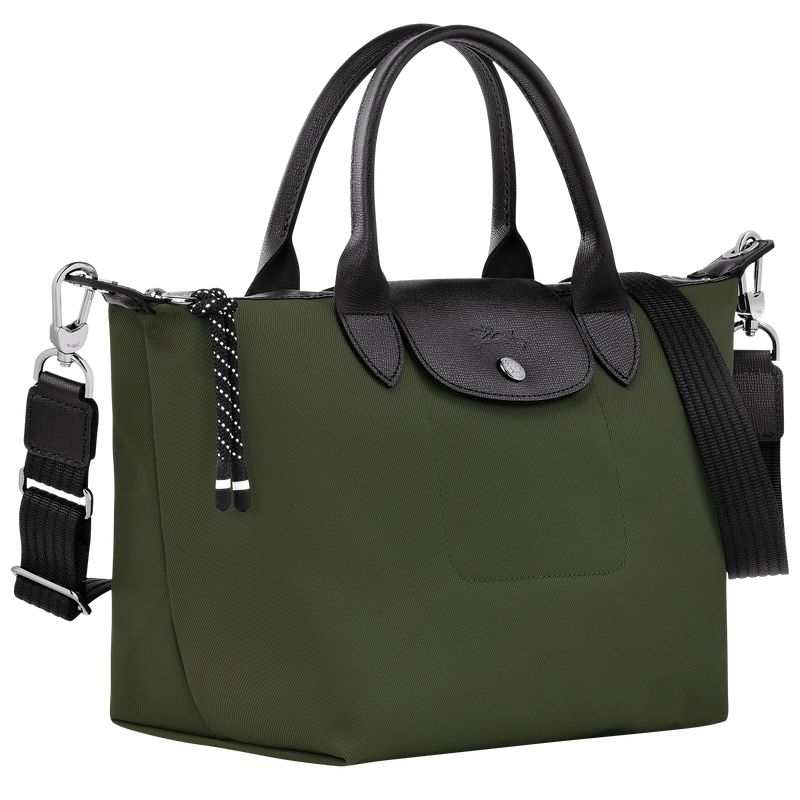 Men Longchamp Le Pliage Energy S Handbag Khaki | Ireland-530FLRBIW