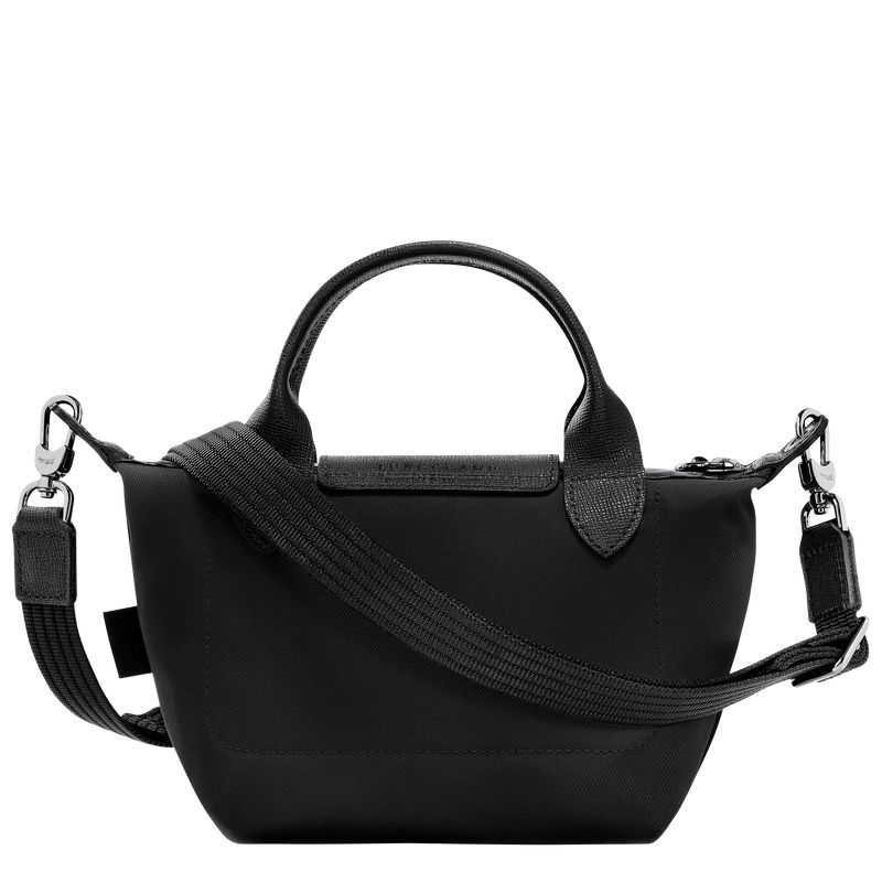 Men Longchamp Le Pliage Energy Xs Handbag Black | Ireland-523MYKETA