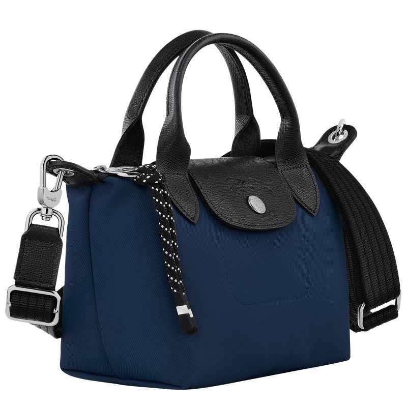 Men Longchamp Le Pliage Energy Xs Handbag Navy | Ireland-245SADNBW