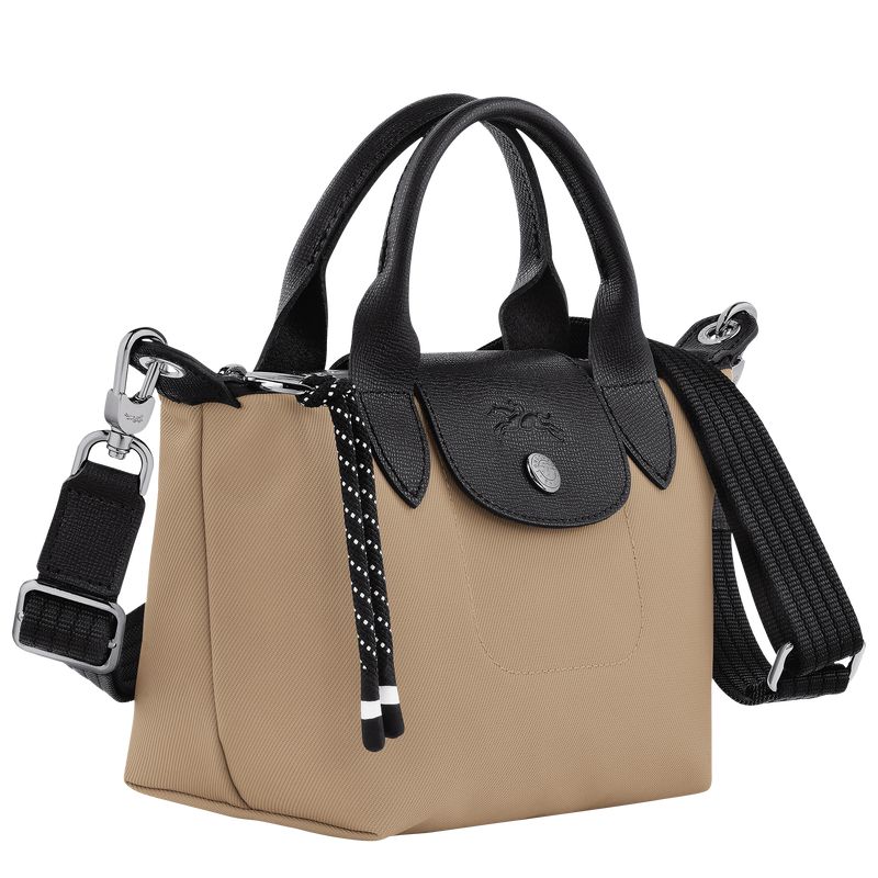 Men Longchamp Le Pliage Energy Xs Handbag Brown | Ireland-467SGFDOX