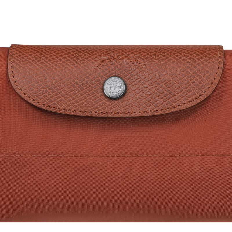 Men Longchamp Le Pliage Green L Travel Bag Brown | Ireland-954XQNHBG