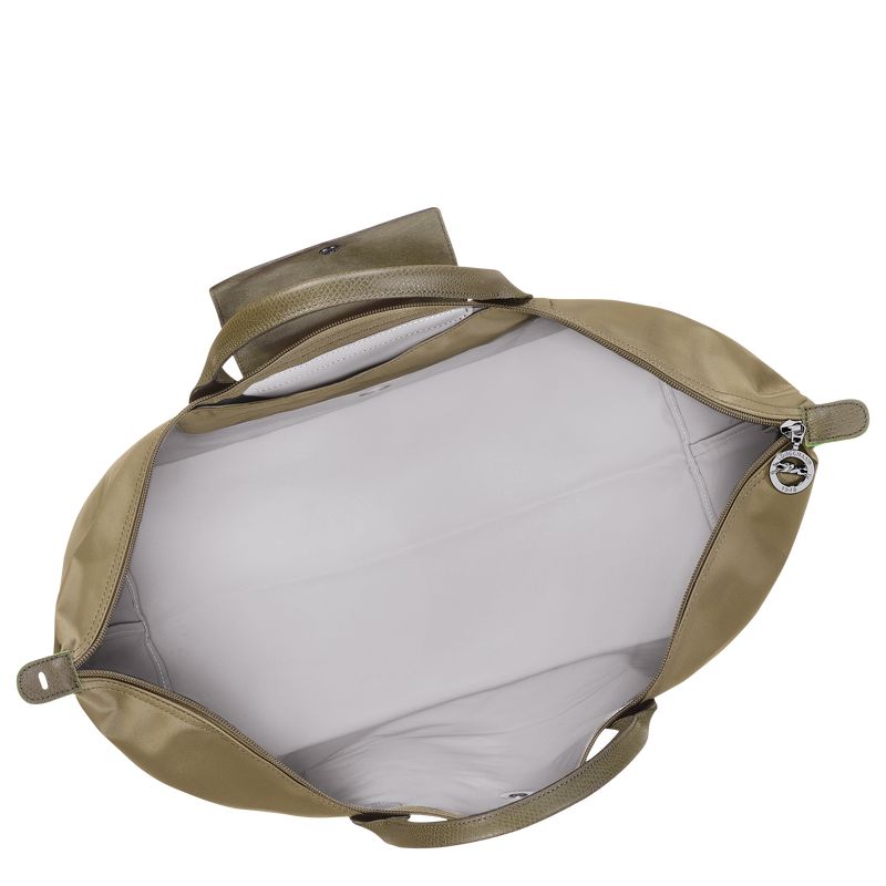 Men Longchamp Le Pliage Green L Travel Bag Olive | Ireland-267RCWSQU