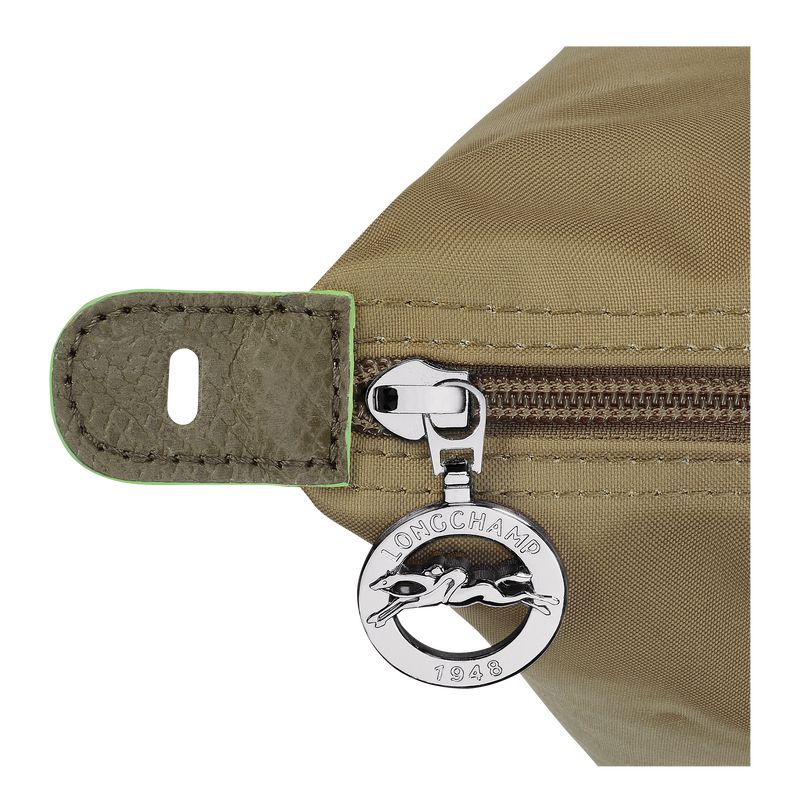 Men Longchamp Le Pliage Green L Travel Bag Olive | Ireland-267RCWSQU