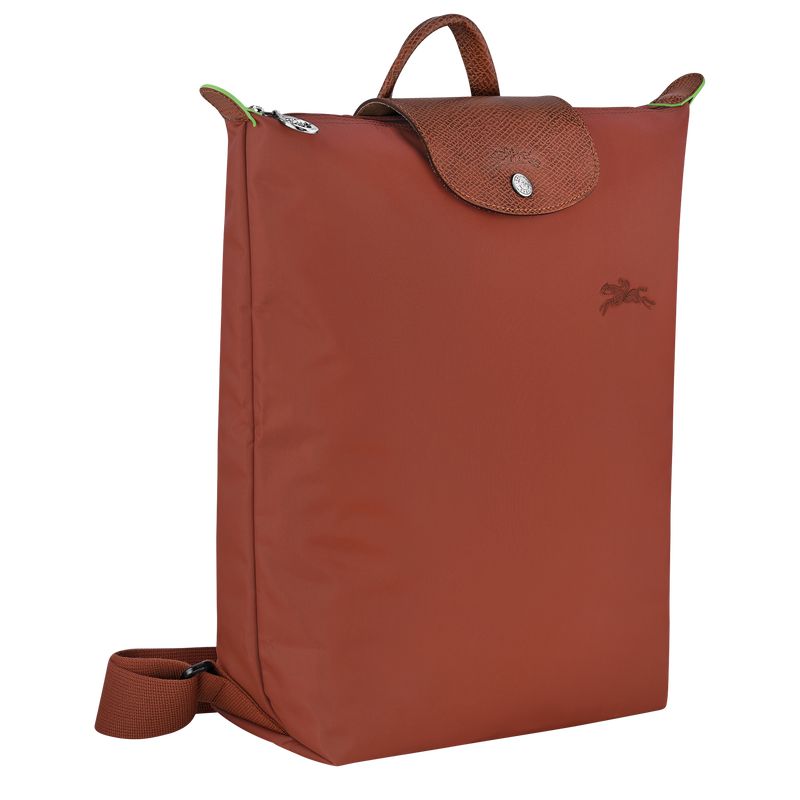 Men Longchamp Le Pliage Green M Backpack Brown | Ireland-308DGTKVN