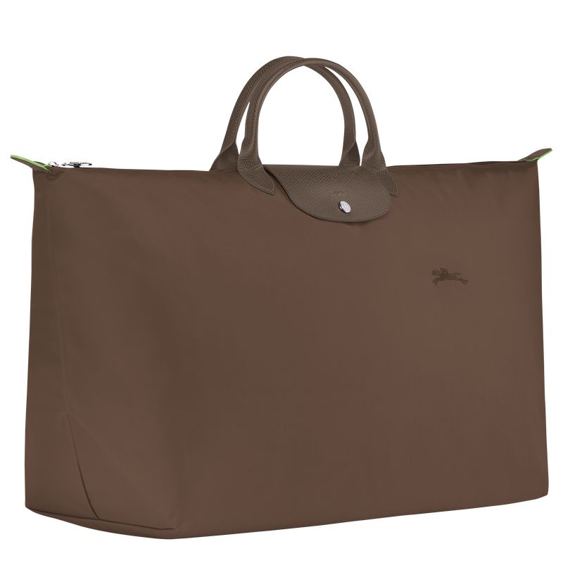 Men Longchamp Le Pliage Green Xl Travel Bag Dark Brown | Ireland-849WDGSXV