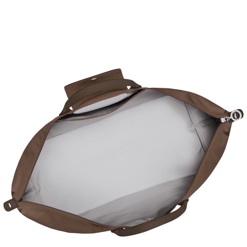 Men Longchamp Le Pliage Green Xl Travel Bag Dark Brown | Ireland-849WDGSXV