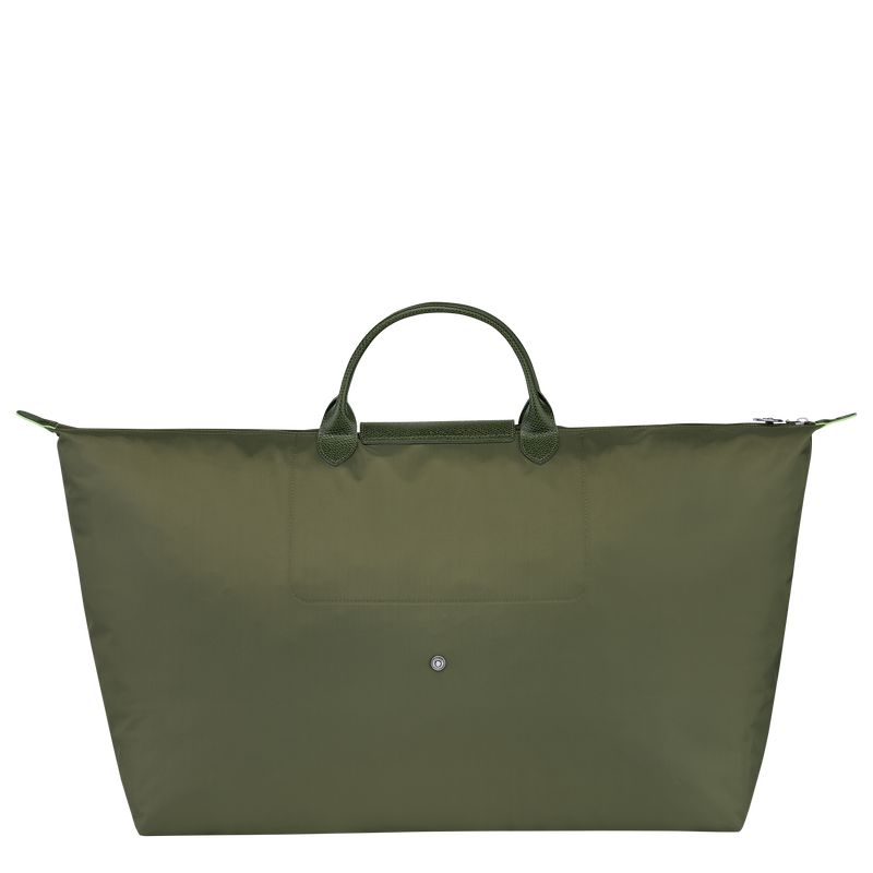 Men Longchamp Le Pliage Green Xl Travel Bag Dark Green | Ireland-437ZYONIS