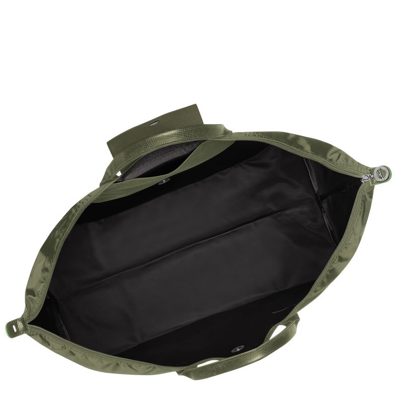 Men Longchamp Le Pliage Green Xl Travel Bag Dark Green | Ireland-437ZYONIS