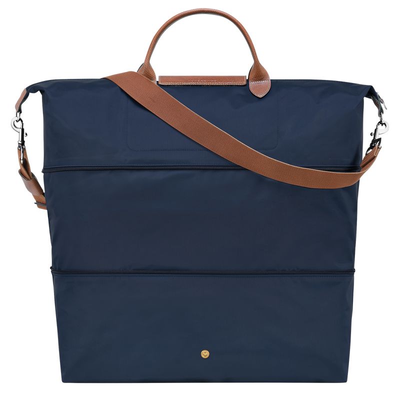 Men Longchamp Le Pliage Original Expandable Travel Bag Navy | Ireland-469CBNGMR