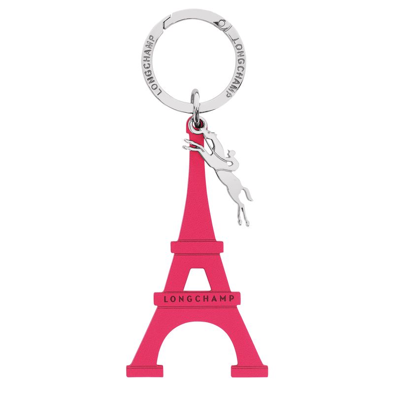 Men Longchamp Le Pliage Original Key Rings Pink | Ireland-350OPITSM