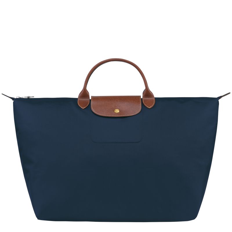 Men Longchamp Le Pliage Original L Travel Bag Navy | Ireland-598TSGQPL