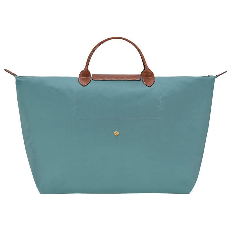 Men Longchamp Le Pliage Original L Travel Bag Blue | Ireland-803FHTGNC