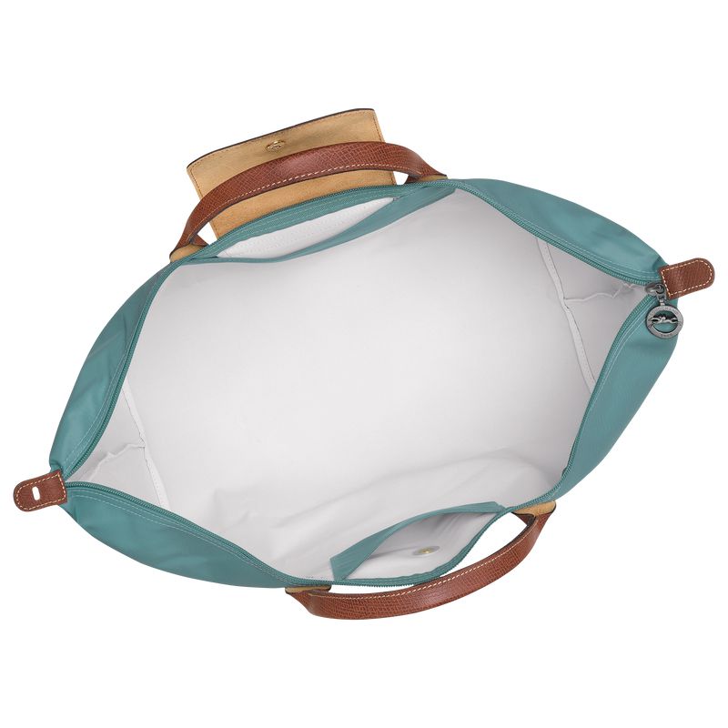 Men Longchamp Le Pliage Original L Travel Bag Blue | Ireland-803FHTGNC