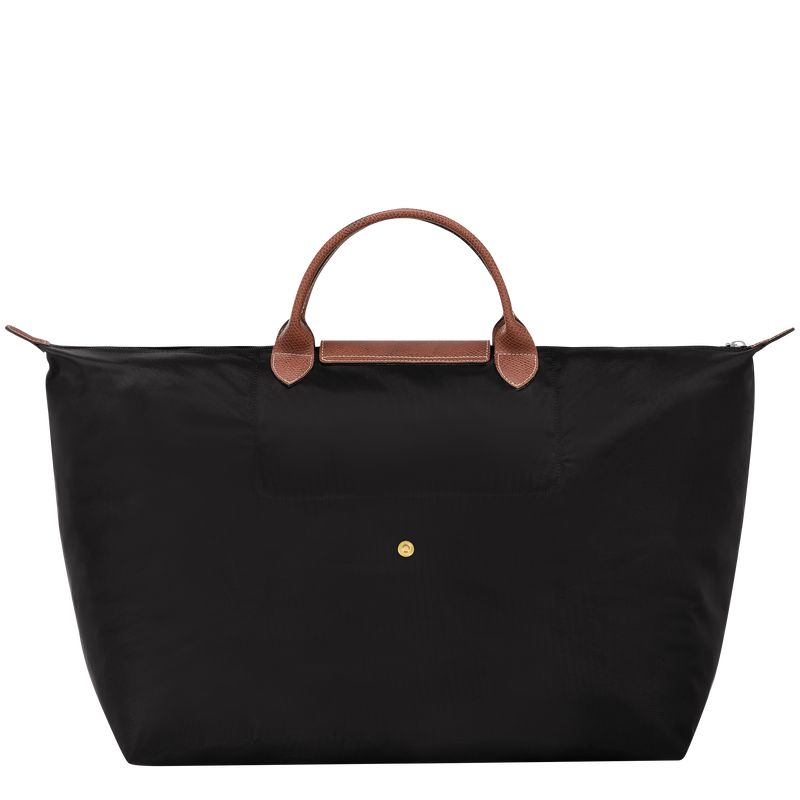 Men Longchamp Le Pliage Original L Travel Bag Black | Ireland-169GCZSLO