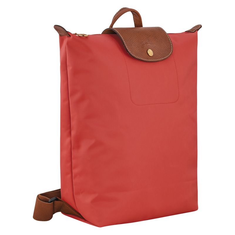 Men Longchamp Le Pliage Original M Backpack Pink | Ireland-415KHJIVD