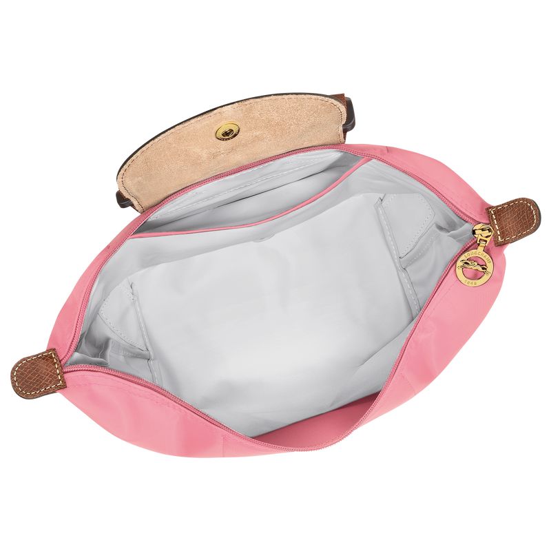 Men Longchamp Le Pliage Original M Backpack Pink | Ireland-591DESHMC