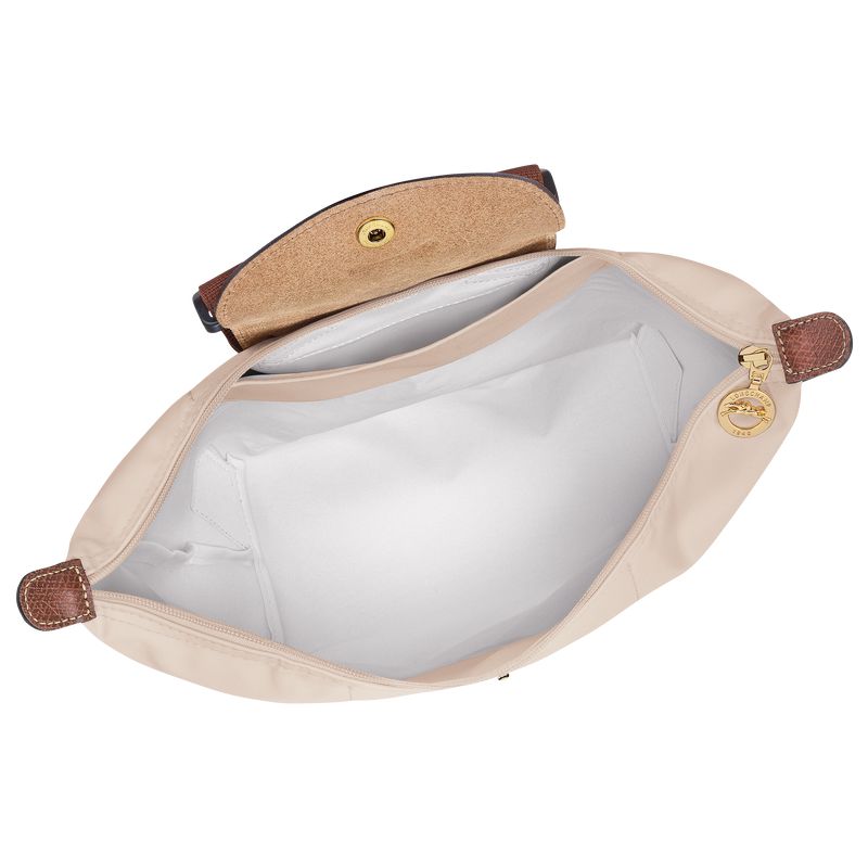 Men Longchamp Le Pliage Original M Backpack Beige | Ireland-395BVXSME