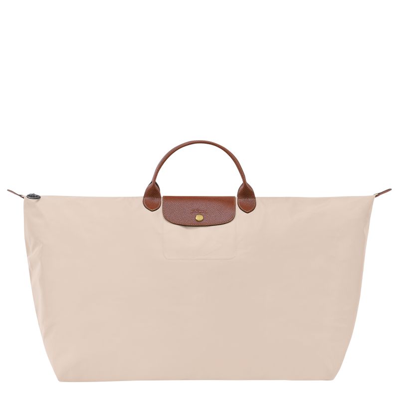 Men Longchamp Le Pliage Original Xl Travel Bag Beige | Ireland-041QNZDWY