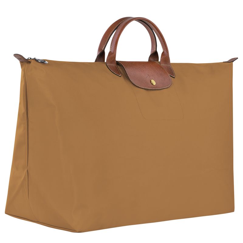 Men Longchamp Le Pliage Original Xl Travel Bag Brown | Ireland-196MVLNUF