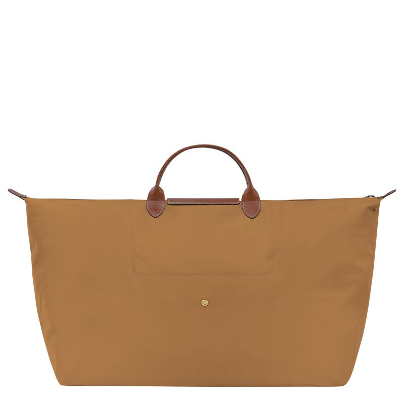 Men Longchamp Le Pliage Original Xl Travel Bag Brown | Ireland-196MVLNUF