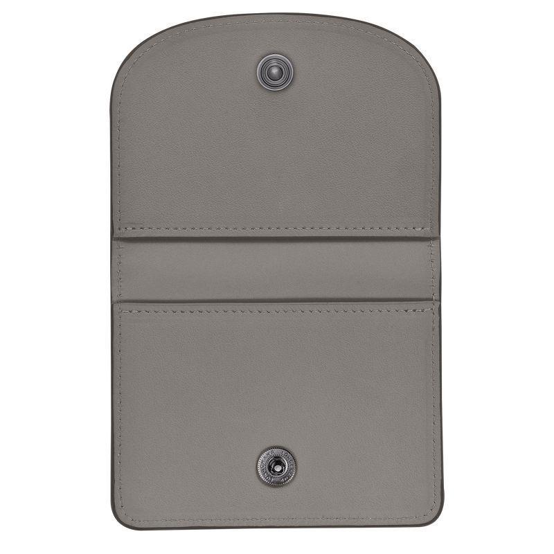 Men Longchamp Le Pliage Xtra Card Holder Beige | Ireland-953OKFIRE
