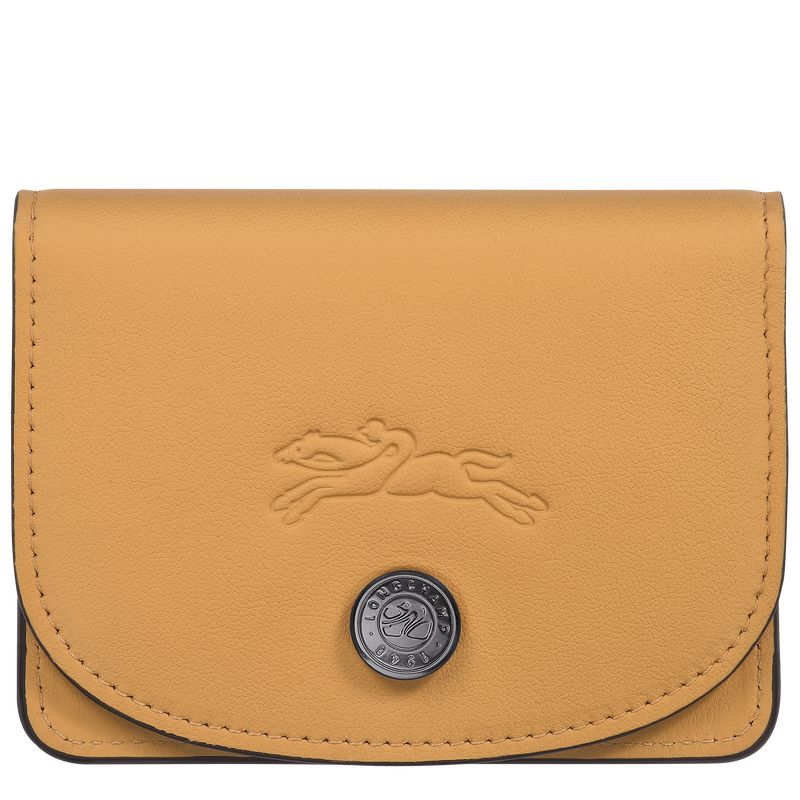 Men Longchamp Le Pliage Xtra Card Holder Orange | Ireland-819CTLUMD