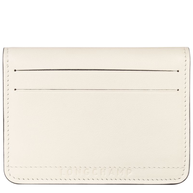 Men Longchamp Le Pliage Xtra Card Holder Cream | Ireland-175GEUHOA