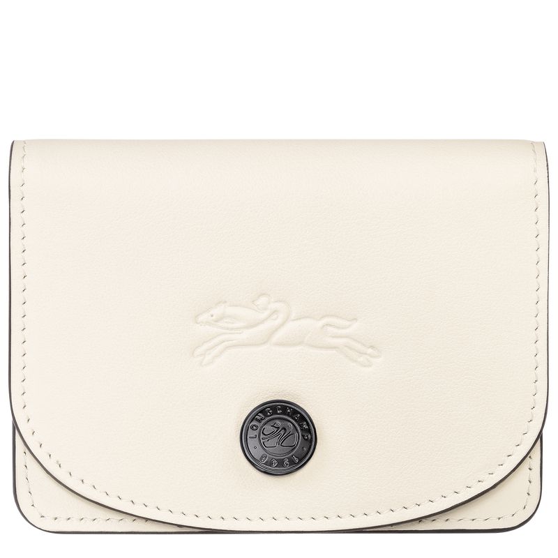Men Longchamp Le Pliage Xtra Card Holder Cream | Ireland-175GEUHOA