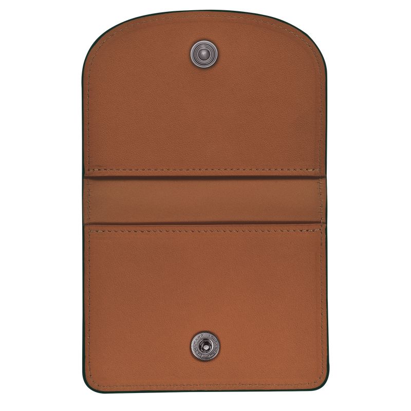 Men Longchamp Le Pliage Xtra Card Holder Brown | Ireland-658UJPSFV