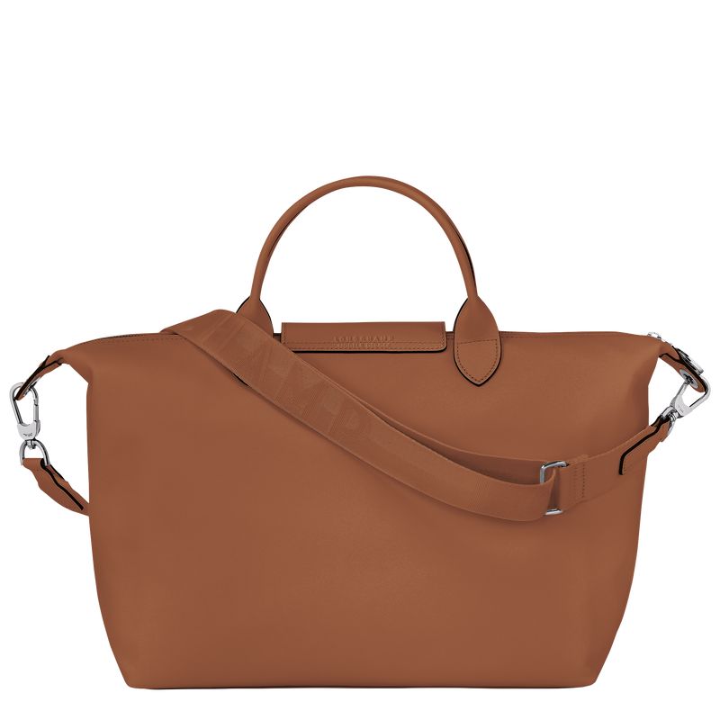 Men Longchamp Le Pliage Xtra L Handbag Brown | Ireland-219AVSUMW