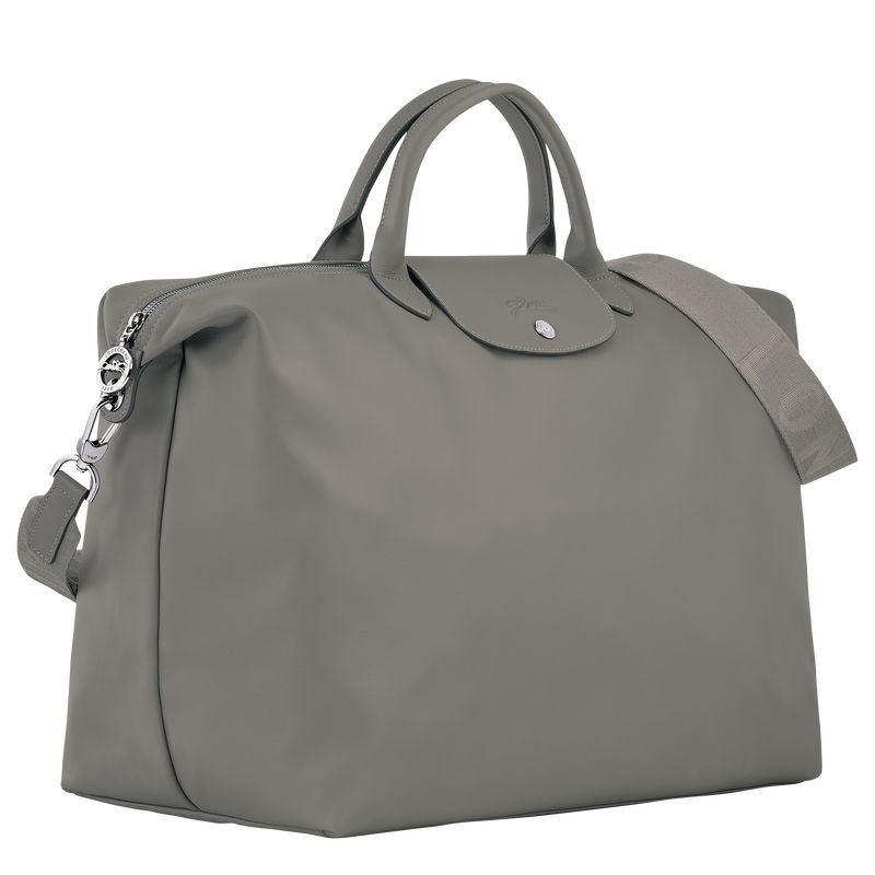 Men Longchamp Le Pliage Xtra L Travel Bag Dark Grey | Ireland-843NLDIYG