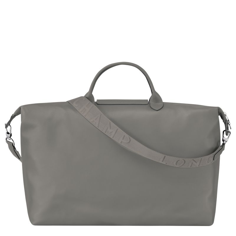 Men Longchamp Le Pliage Xtra L Travel Bag Dark Grey | Ireland-843NLDIYG