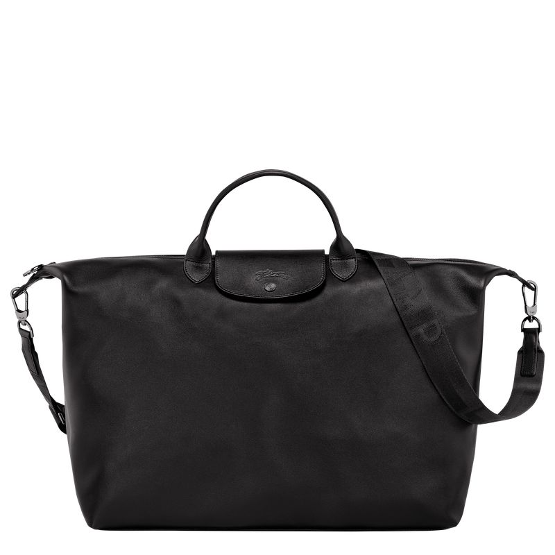 Men Longchamp Le Pliage Xtra L Travel Bag Black | Ireland-593ZPACGF