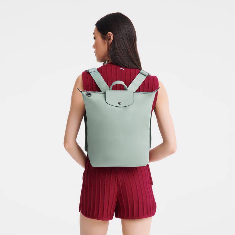 Men Longchamp Le Pliage Xtra M Backpack Blue Green | Ireland-014RUWDHY