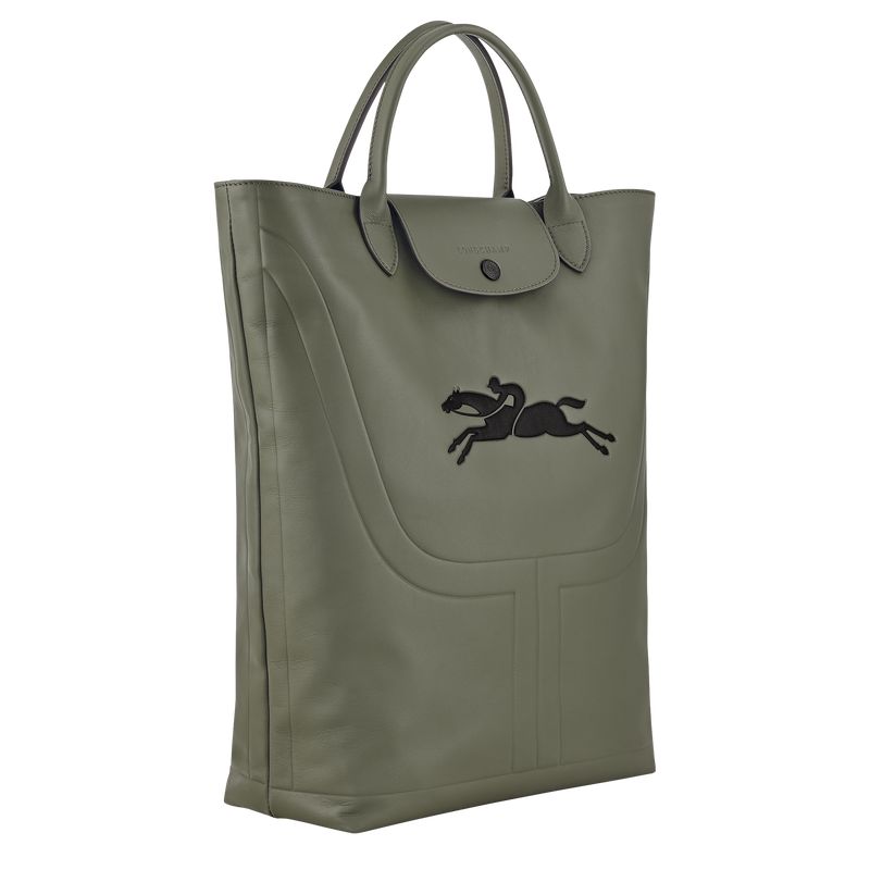 Men Longchamp Le Pliage Xtra M Boot Bag Khaki | Ireland-605HEZFML