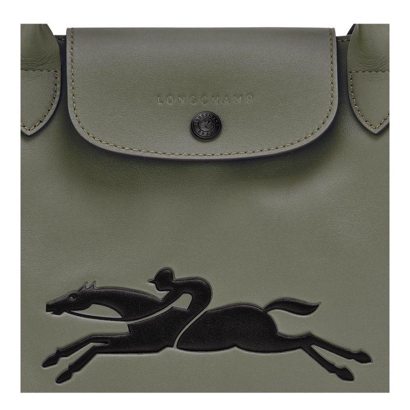 Men Longchamp Le Pliage Xtra M Boot Bag Khaki | Ireland-605HEZFML