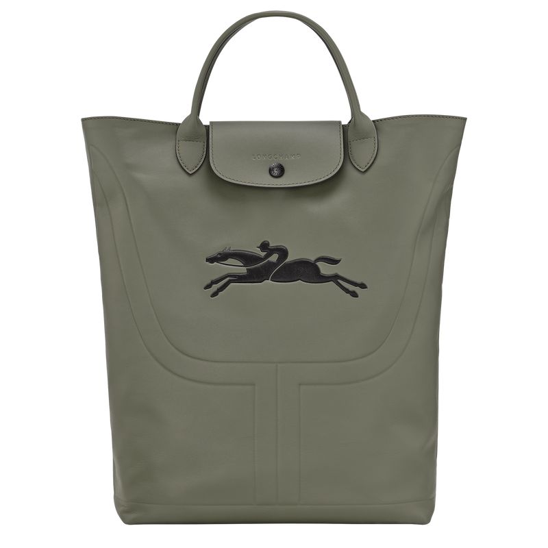 Men Longchamp Le Pliage Xtra M Boot Bag Khaki | Ireland-605HEZFML