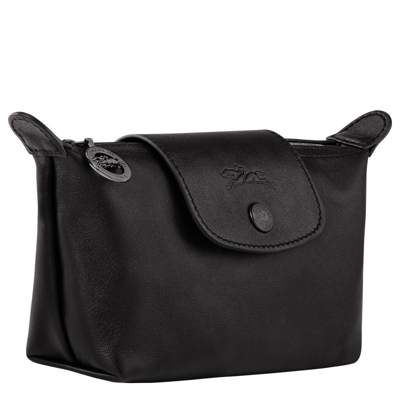 Men Longchamp Le Pliage Xtra Pouch Black | Ireland-582EPMUNZ