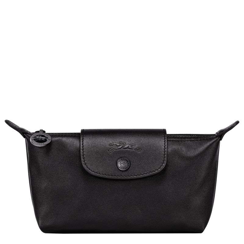 Men Longchamp Le Pliage Xtra Pouch Black | Ireland-582EPMUNZ