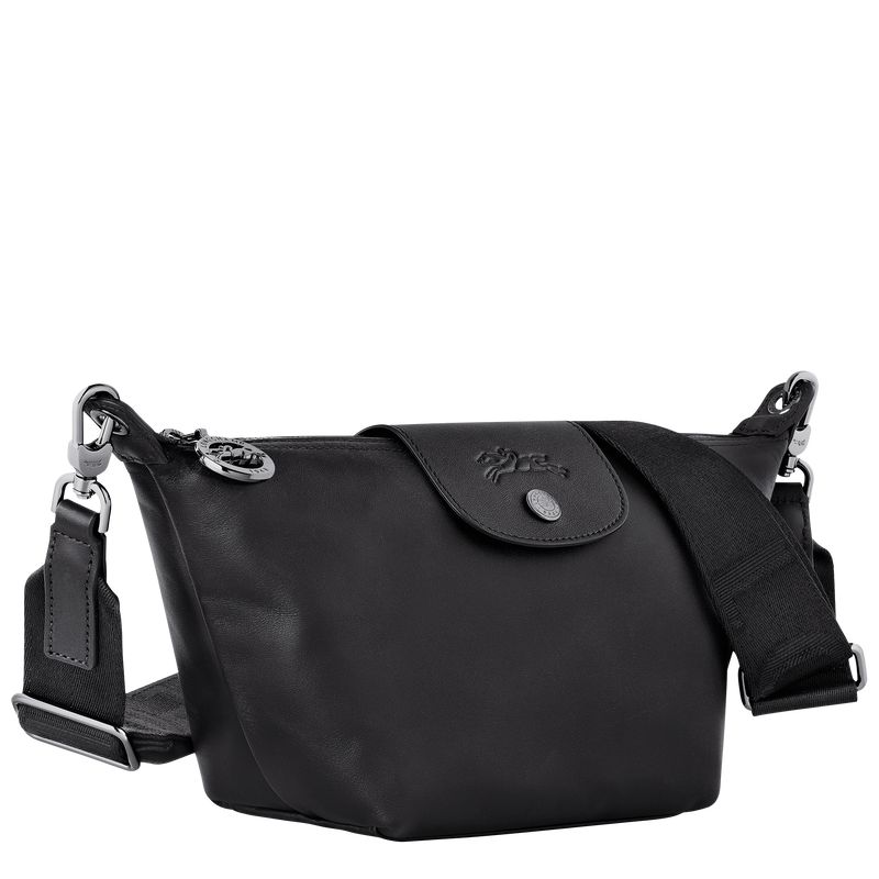 Men Longchamp Le Pliage Xtra Xs Crossbody Bag Black | Ireland-694GPUEWN