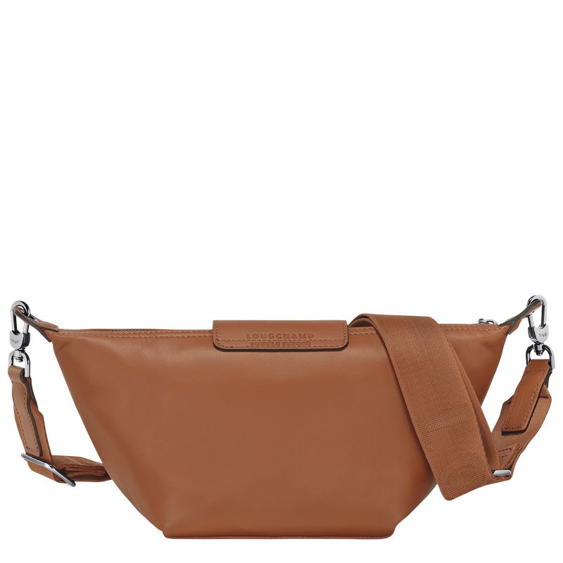 Men Longchamp Le Pliage Xtra Xs Crossbody Bag Brown | Ireland-365NCAOZE
