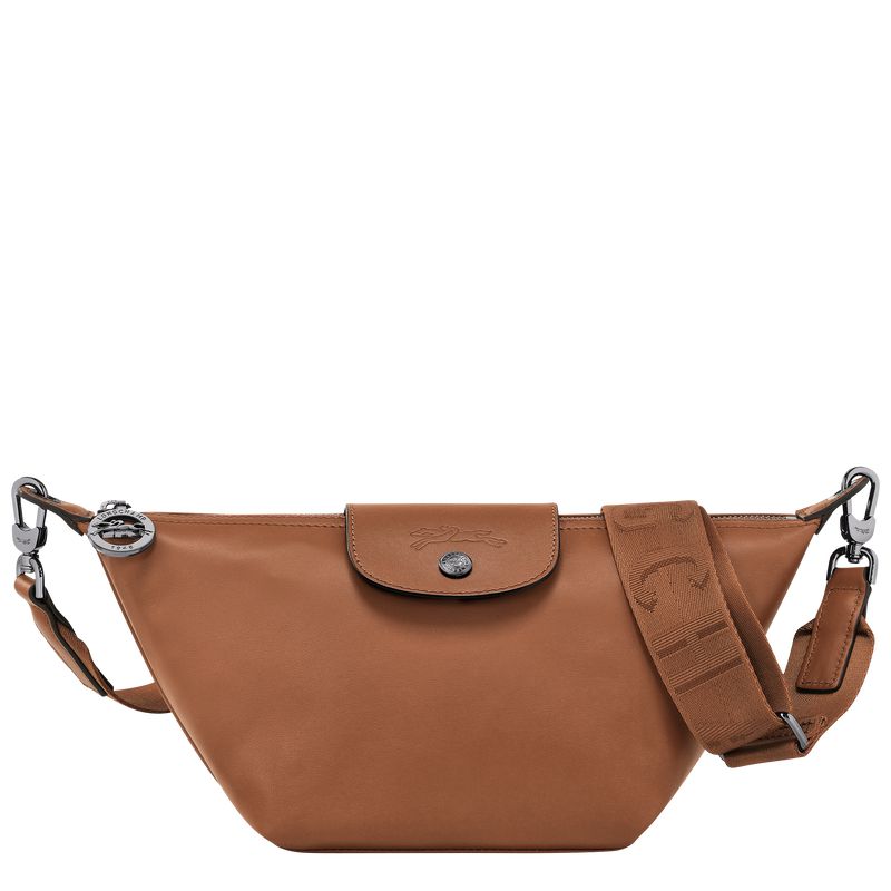 Men Longchamp Le Pliage Xtra Xs Crossbody Bag Brown | Ireland-365NCAOZE