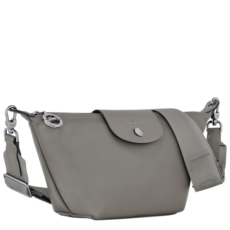 Men Longchamp Le Pliage Xtra Xs Crossbody Bag Dark Grey | Ireland-059DVNCXS