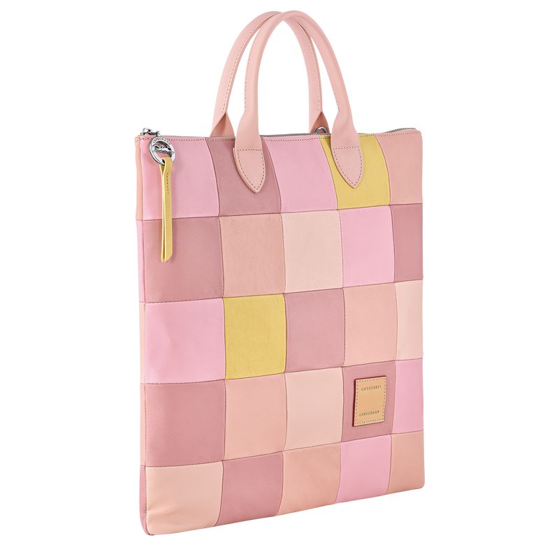 Men Longchamp Re-play L Handbag Pink | Ireland-913RUNSKX
