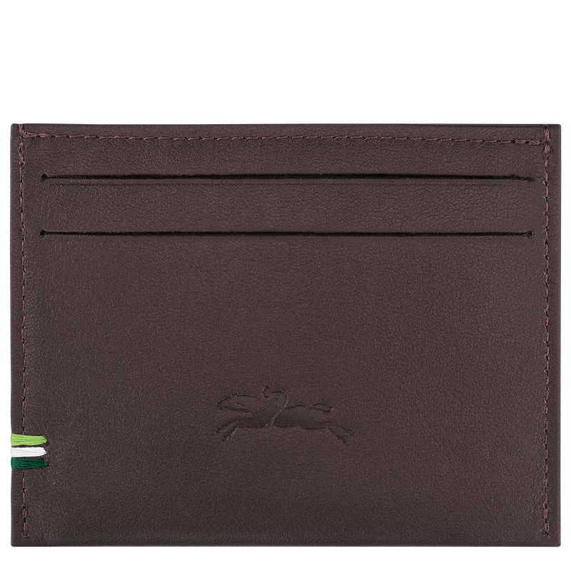 Men Longchamp Sur Seine Card Holder Beige | Ireland-021WKQDRE