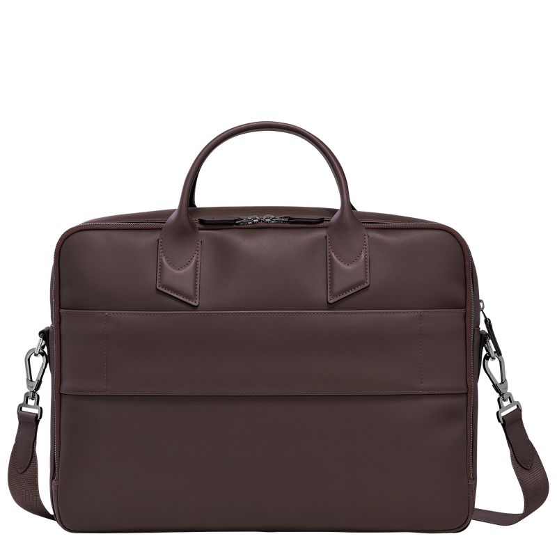 Men Longchamp Sur Seine M Briefcase Beige | Ireland-158UADSTC