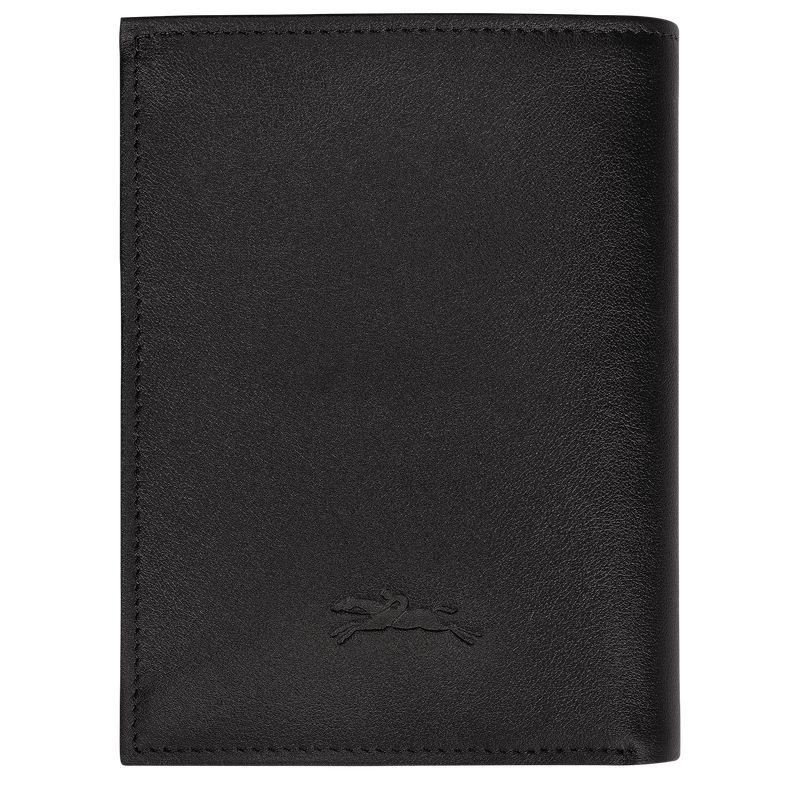 Men Longchamp Sur Seine Wallet Black | Ireland-928OQWRML