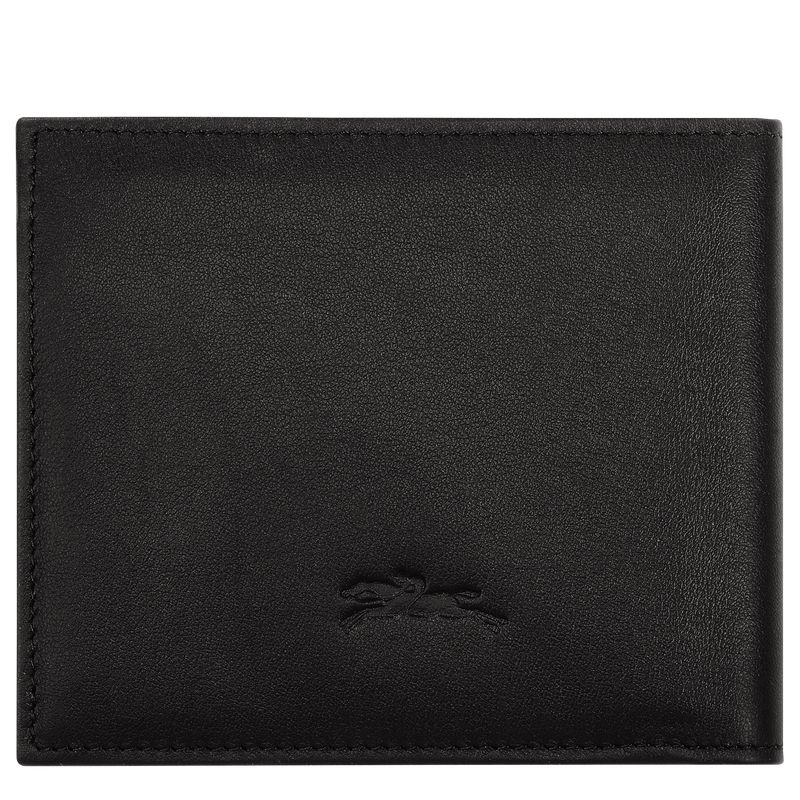 Men Longchamp Sur Seine Wallet Black | Ireland-286LHWFIP